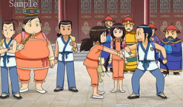 甜心格格动画短视频,穿越时空的甜蜜冒险